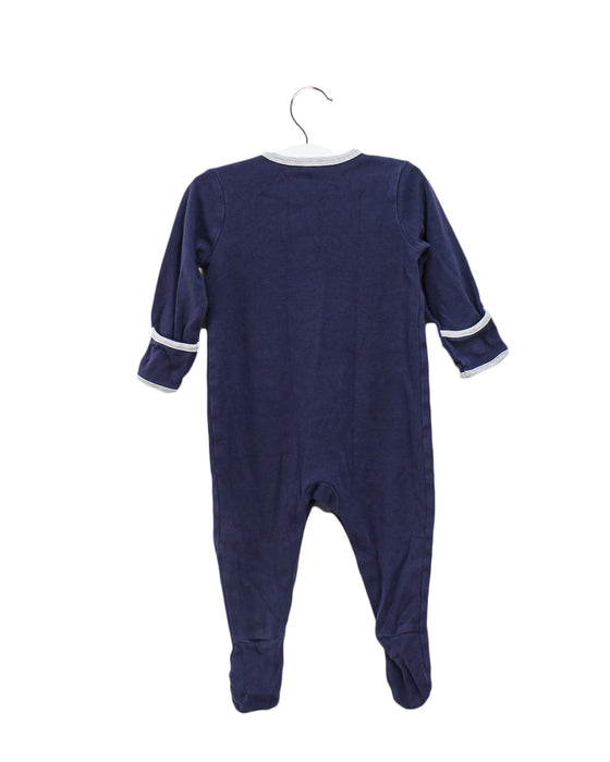 A Navy Long Sleeve Jumpsuits from Mamas & Papas in size 6-12M for boy. (Back View)