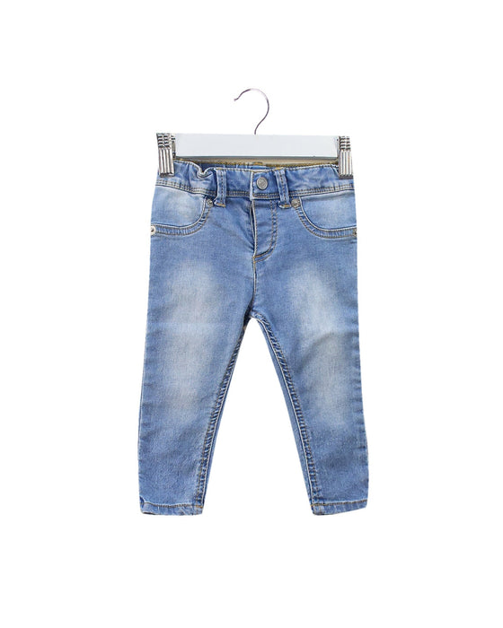A Blue Jeans from Kenzo in size 6-12M for girl. (Front View)