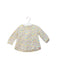 A Yellow Long Sleeve Tops from La Compagnie des Petits in size 6-12M for girl. (Front View)