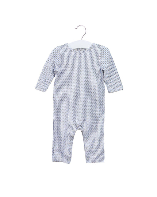 A Blue Jumpsuits from Janie & Jack in size 3-6M for boy. (Front View)