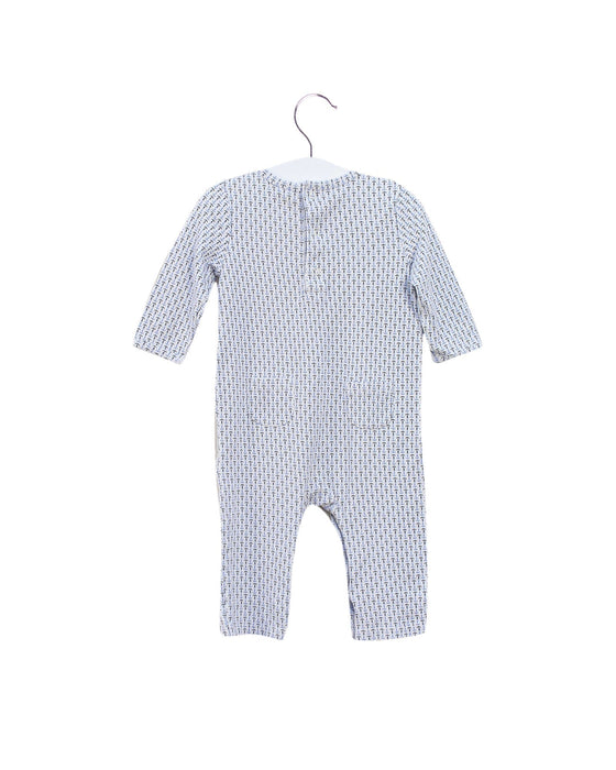 A Blue Jumpsuits from Janie & Jack in size 3-6M for boy. (Back View)