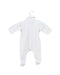 A White Jumpsuits from Petit Bateau in size 0-3M for boy. (Back View)