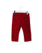 A Red Casual Pants from Jacadi in size 6-12M for girl. (Back View)