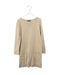 A Beige Sweater Dresses from Cynthia Rowley in size 5T for girl. (Front View)