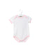 A Pink Short Sleeve Bodysuits from Armani in size 6-12M for girl. (Front View)