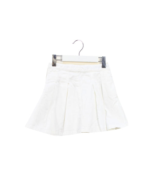 A White Short Skirts from Bonpoint in size 4T for girl. (Front View)