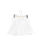 A White Short Skirts from Bonpoint in size 4T for girl. (Front View)