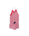 A Red Rompers from Ralph Lauren in size 3-6M for girl. (Front View)