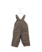 A Brown Long Overalls from Bonpoint in size 6-12M for boy. (Back View)