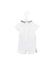 A White Short Sleeve Rompers from Nicholas & Bears in size 3-6M for boy. (Back View)