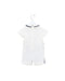 A White Short Sleeve Rompers from Nicholas & Bears in size 3-6M for boy. (Back View)