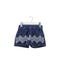 A Navy Shorts from BAPE KIDS in size 4T for girl. (Front View)