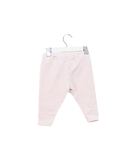A Pink Sweatpants from Moncler in size 3-6M for girl. (Back View)