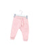 A Pink Sweatpants from Seed in size 3-6M for girl. (Front View)