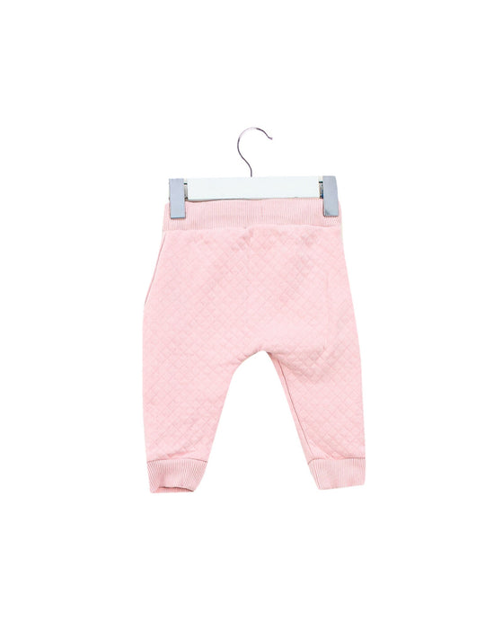 A Pink Sweatpants from Seed in size 3-6M for girl. (Back View)