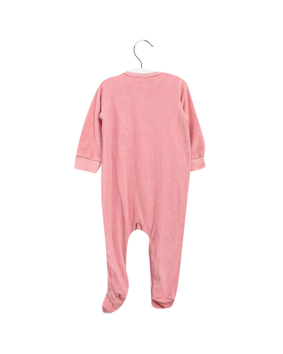 A Pink Long Sleeve Jumpsuits from Seed in size 6-12M for girl. (Back View)