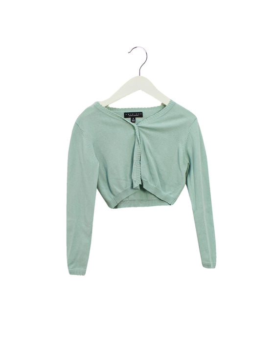 A Green Cardigans from TWINSET in size 4T for girl. (Front View)