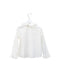 A White Shirts from Il Gufo in size 6T for girl. (Back View)