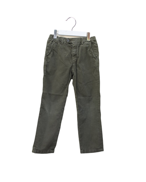 A Green Casual Pants from Moncler in size 4T for boy. (Front View)