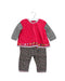 A Pink Long Sleeve Jumpsuits from Catimini in size 6-12M for girl. (Front View)