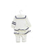 A White Long Sleeve Jumpsuits from Nicholas & Bears in size 0-3M for girl. (Back View)