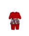 A Red Long Sleeve Jumpsuits from Nicholas & Bears in size 0-3M for girl. (Back View)