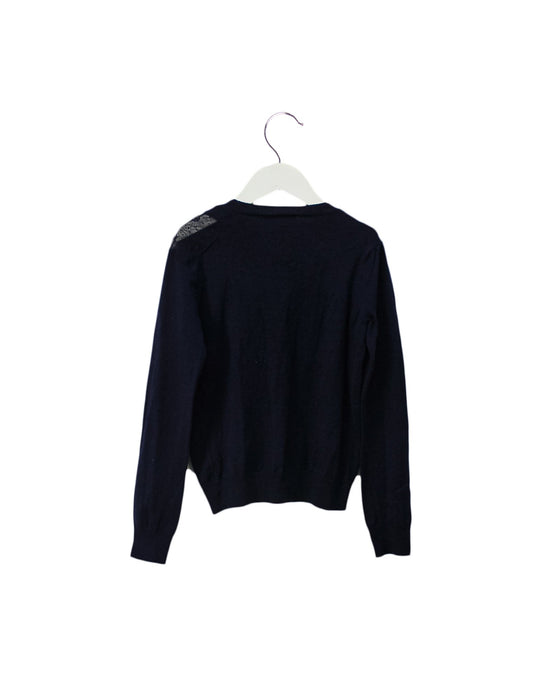 A Navy Cardigans from Nicholas & Bears in size 8Y for girl. (Back View)