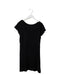 A Black Short Sleeve Dresses from Comme Ca Du Mode in size 8Y for girl. (Front View)