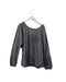 A Grey Long Sleeve Tops from Comme Ca Du Mode in size 8Y for girl. (Back View)