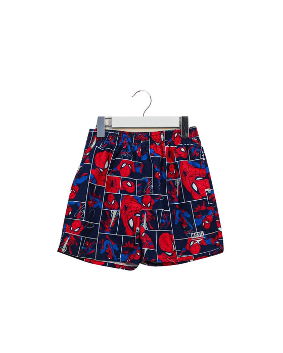 A Navy Swim Shorts from Speedo in size 5T for boy. (Front View)
