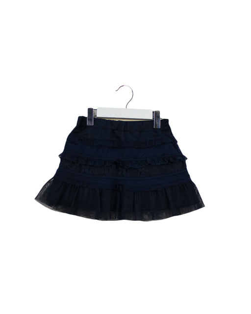 A Navy Mid Skirts from Nicholas & Bears in size 3T for girl. (Front View)