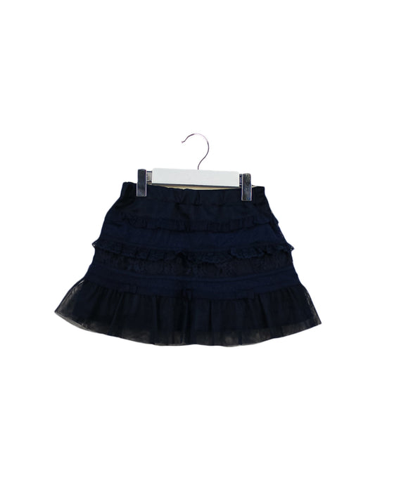 A Navy Mid Skirts from Nicholas & Bears in size 3T for girl. (Front View)