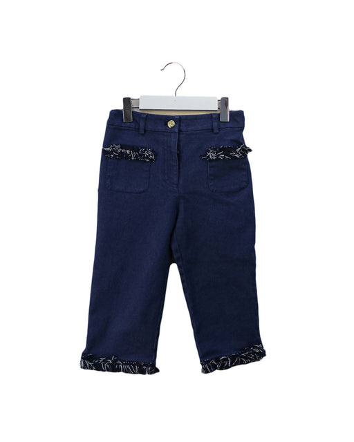 A Blue Casual Pants from Nicholas & Bears in size 8Y for girl. (Front View)