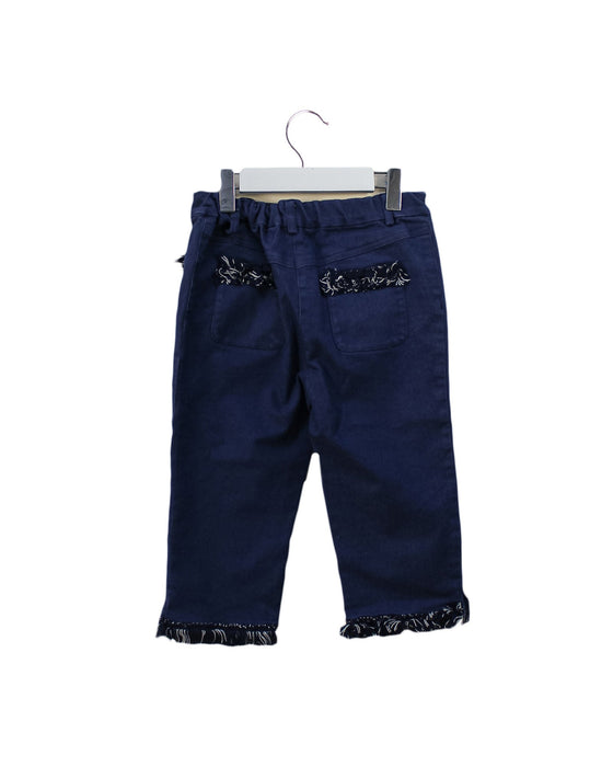 A Blue Casual Pants from Nicholas & Bears in size 8Y for girl. (Back View)