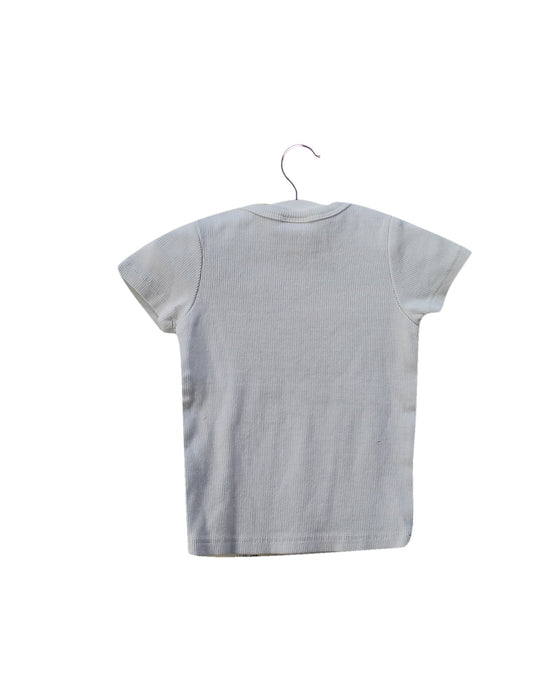 A White Short Sleeve T Shirts from Seed in size 3-6M for boy. (Back View)