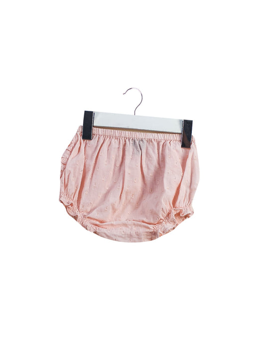 A Pink Bloomers from Velveteen in size 3-6M for girl. (Front View)