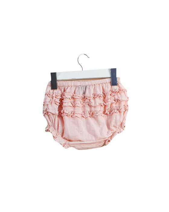 A Pink Bloomers from Velveteen in size 3-6M for girl. (Back View)