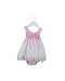 A Pink Sleeveless Dresses from Blumarine in size 3-6M for girl. (Front View)