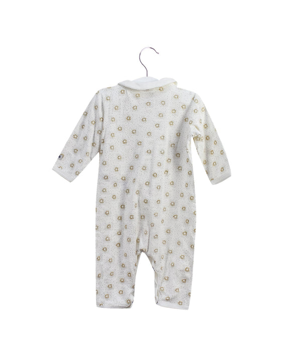 A White Long Sleeve Jumpsuits from Petit Bateau in size 3-6M for girl. (Back View)