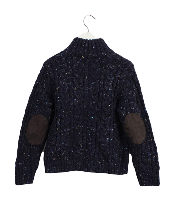 A Purple Knit Sweaters from Aquascutum in size 4T for girl. (Back View)