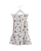 A White Sleeveless Dresses from Petit Bateau in size 3T for girl. (Back View)