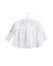 A White Shirts from Bonnet à Pompon in size 3-6M for girl. (Back View)