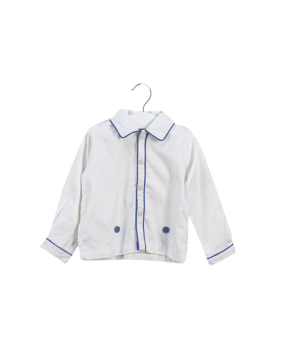 A White Shirts from Rachel Riley in size 6-12M for boy. (Front View)