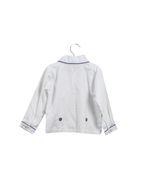 A White Shirts from Rachel Riley in size 6-12M for boy. (Back View)