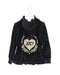 A Black Lightweight Jackets from Juicy Couture in size 5T for girl. (Back View)