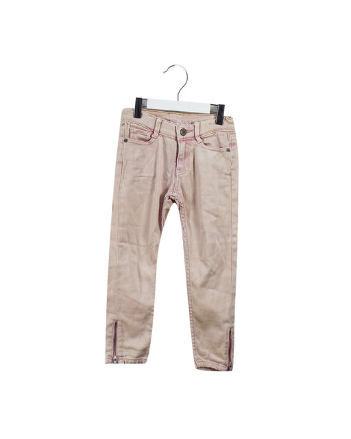 A Pink Jeans from Zadig & Voltaire in size 4T for girl. (Front View)