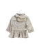 A Beige Coats from Burberry in size 6-12M for girl. (Back View)