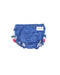 A Navy Bloomers from and the little dog laughed in size 0-3M for girl. (Front View)