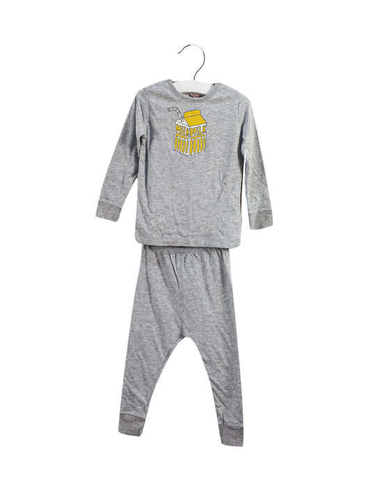 A Grey Pyjama Sets from Bonpoint in size 12-18M for neutral. (Front View)