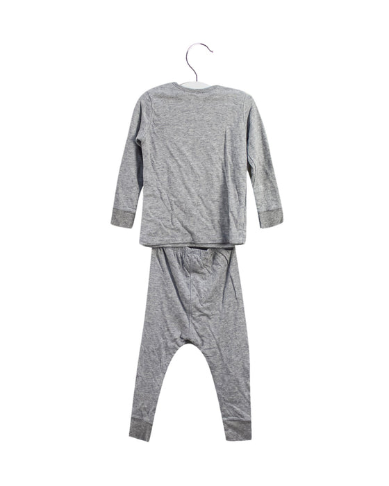 A Grey Pyjama Sets from Bonpoint in size 12-18M for neutral. (Back View)